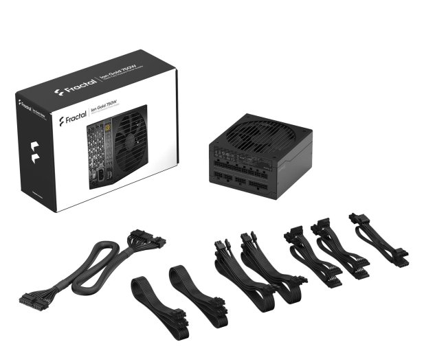 FRACTAL DESIGN Ion 3 Gold 750W 80 Plus Gold FD-P-IA3G-750 - 1417869 - zdjęcie 8
